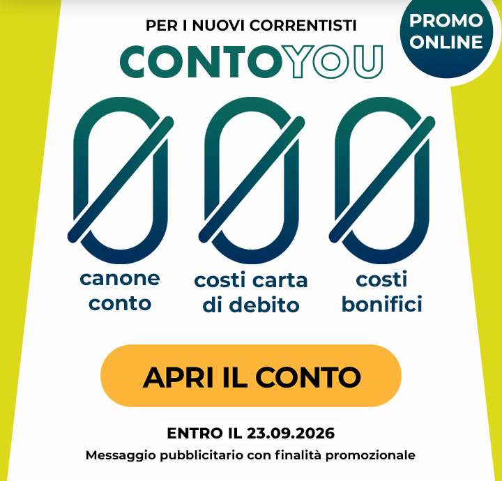 Apri il conto
